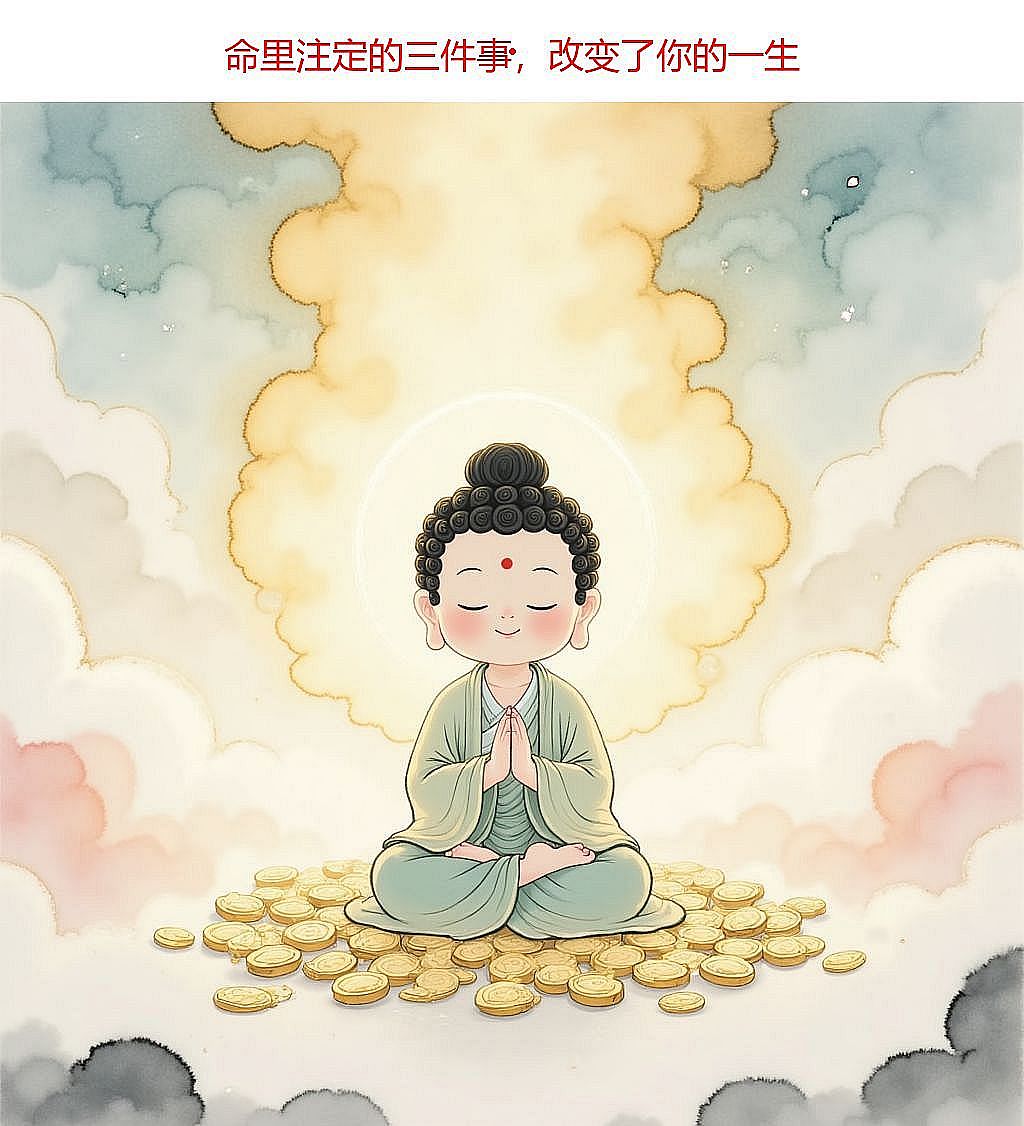 命里出现这三件事，是来渡你的（必看）-神人佛-善无痕蛇无泪