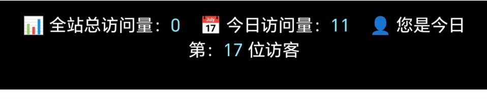 WordPress统计显示全站总访问量/今日总访问量/当前是第几个访客代码-神人佛-善无痕蛇无泪