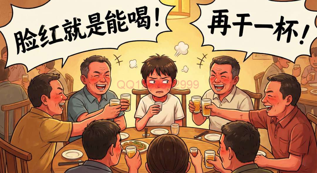 喝酒脸红的人：不仅伤肝，还有一个扎心的真相……-神人佛8客