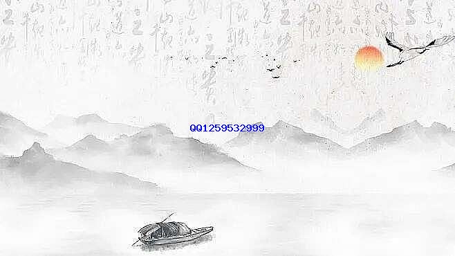 4k水墨中国风水墨画背景中国风水墨画视频背景中国风水墨画背景[mp4+gif]