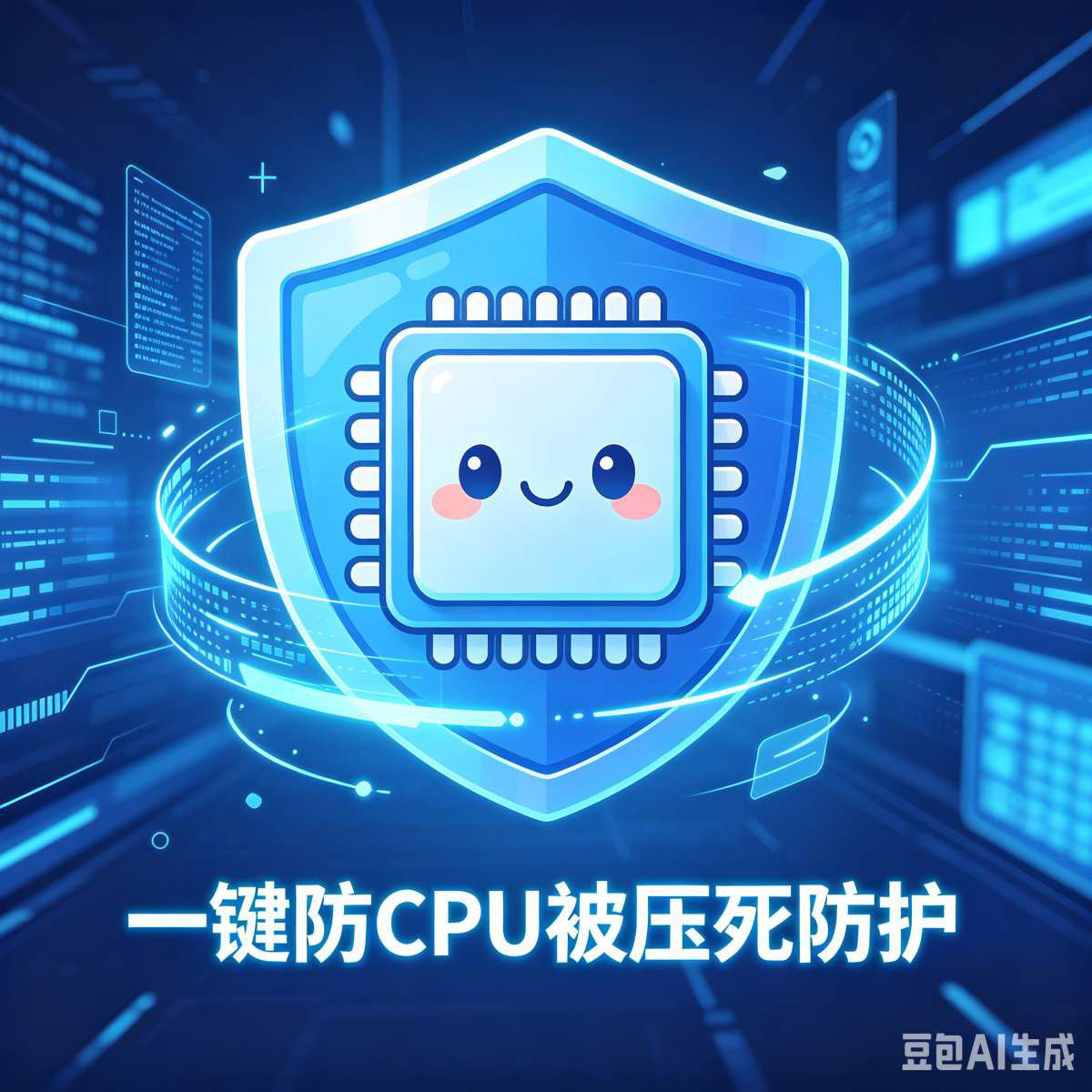 ✅ 一键防CPU被压死防护脚本（管理员PowerShell运行）-神人佛-善无痕蛇无泪