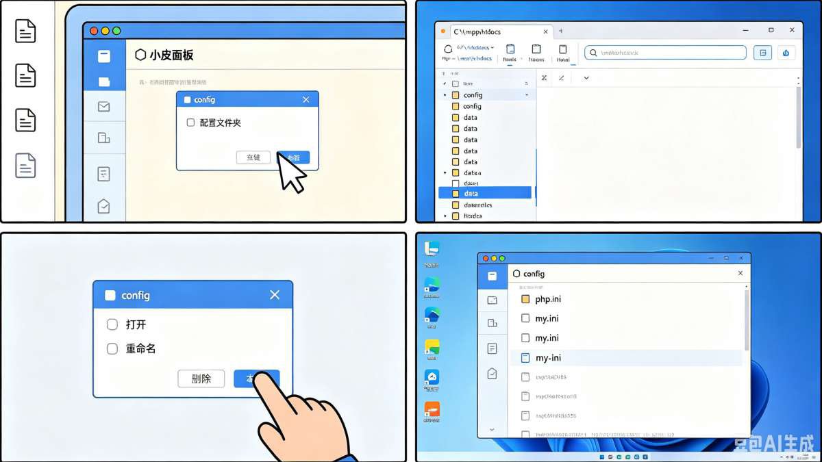 小皮面板的根目录，IPv6 的配置文件就在这里面-神人佛-善无痕蛇无泪