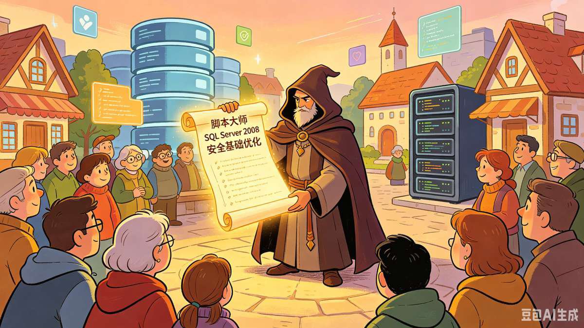🔧 修复后的完整基础优化脚本（SQL Server 2008 专用）-神人佛-善无痕蛇无泪