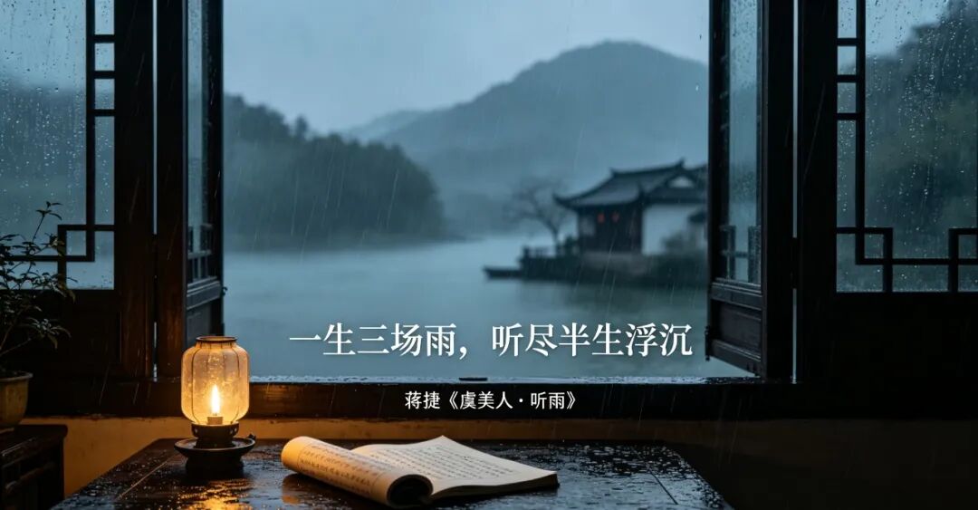 一生三场雨，听尽半生浮沉